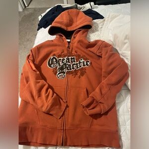 Vintage OP zip up hoodie